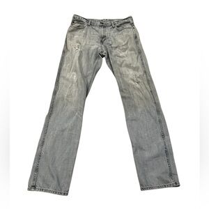 Ariat Men's Straight Jeans - Light Gray
